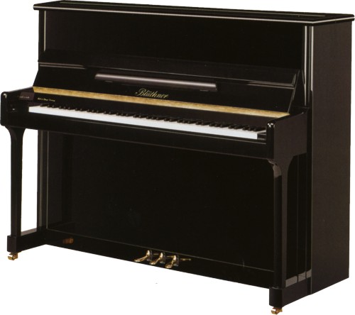 Blthner Klavier Modell C Schwarz Hochglanz Bild 1