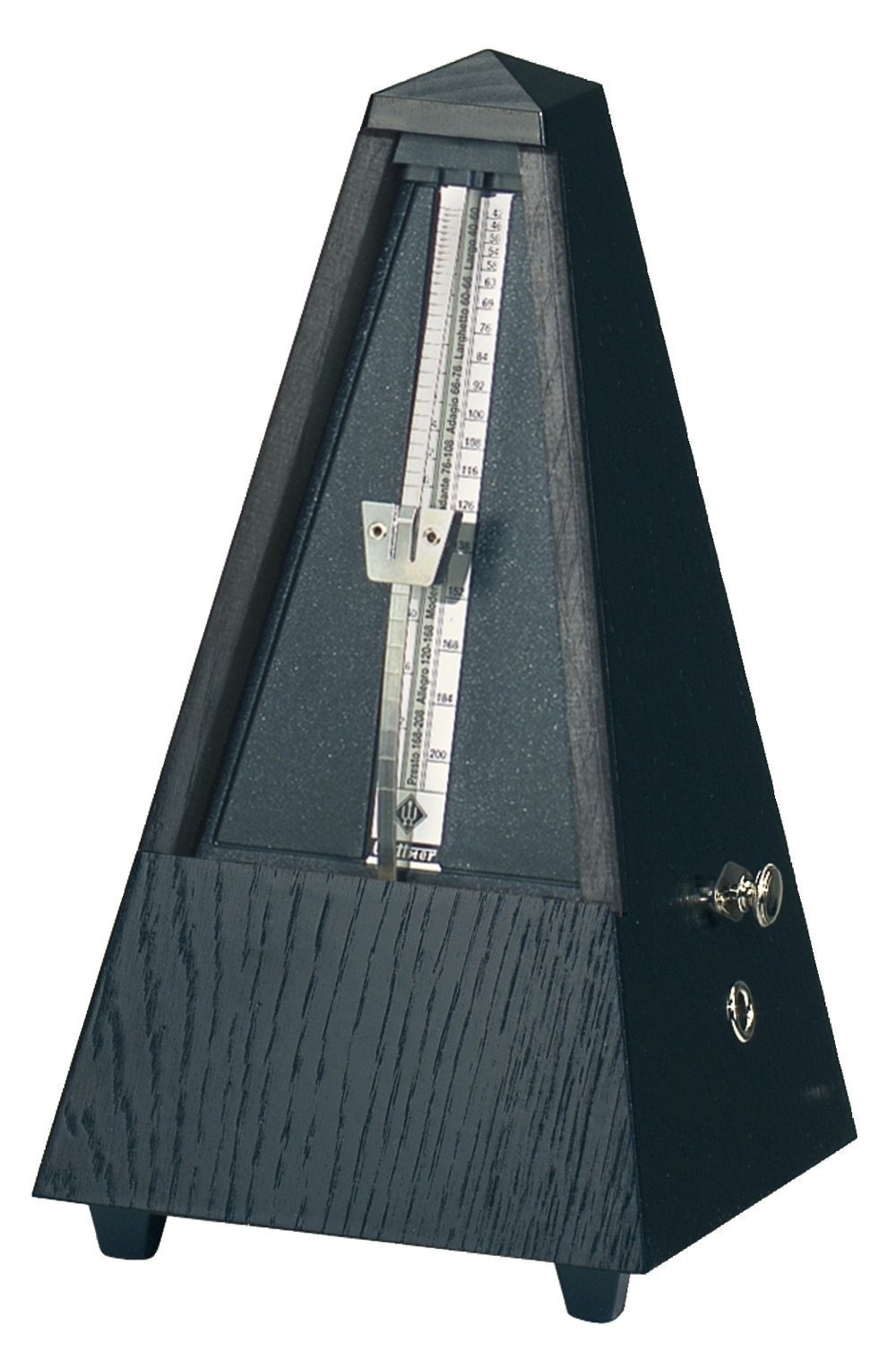 Wittner Taktell Pyramidenform, Holzgehuse mit Glocke
