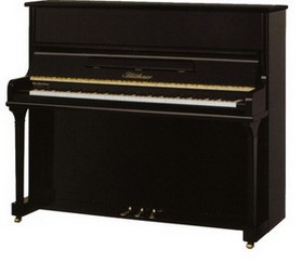 Blthner Klavier Modell A Schwarz Hochglanz