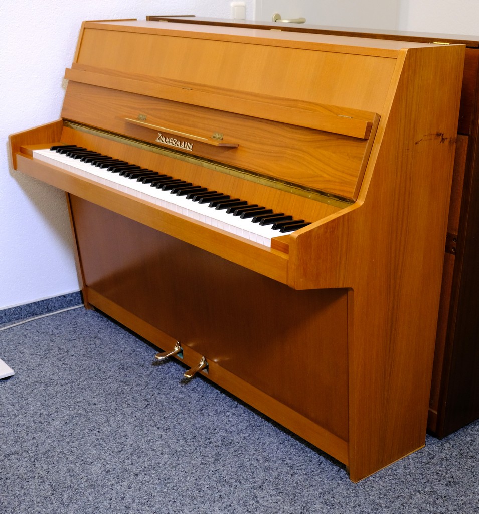 Gebraucht Klavier Zimmermann 107 Baujahr 1976
