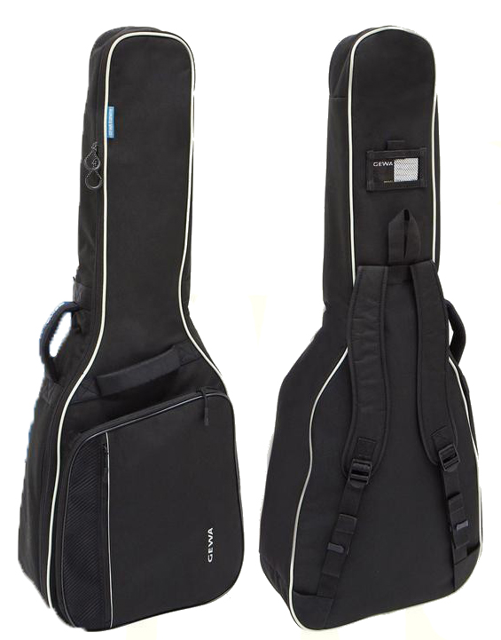 GEWA Tasche für Western-Gitarren Economy 12 Schwarz Bild 1