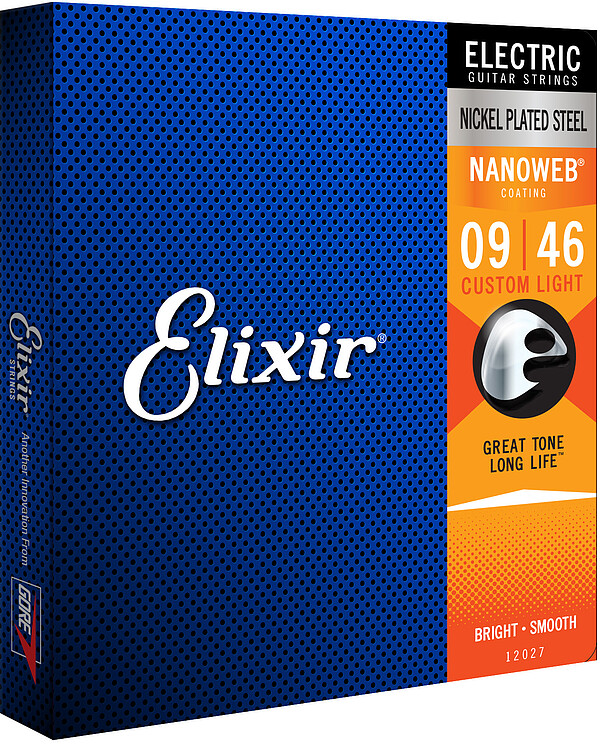 Elixir Nickel Nanoweb Custom Light 009-046 Bild 1