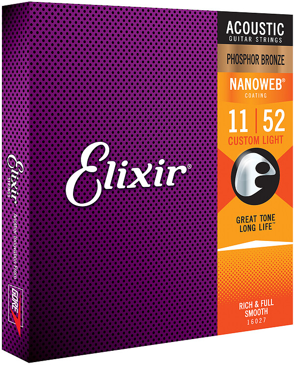 Elixir PH/BZ Nanoweb Custom Light 011-052 Bild 1