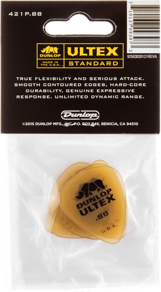Dunlop Ultex Picks Player's Pack 0.88mm Bild 1
