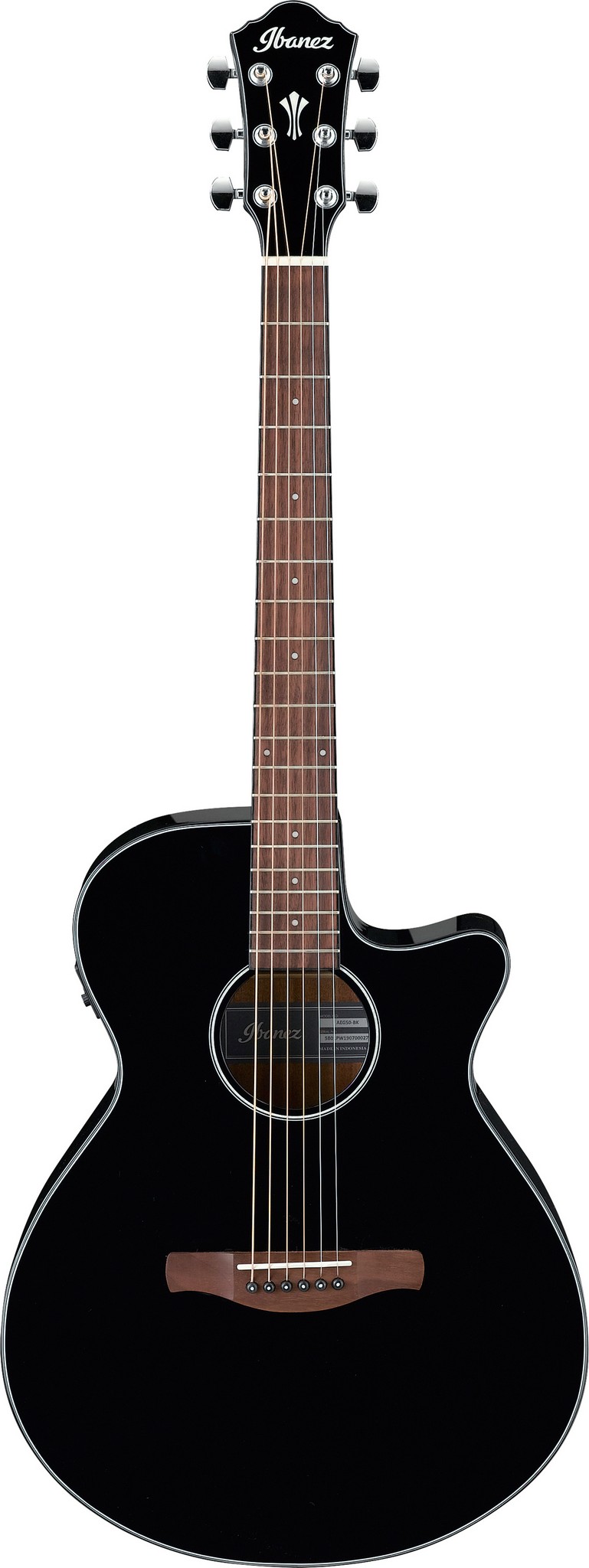 Ibanez Westerngitarre AEG 50 BK Bild 1