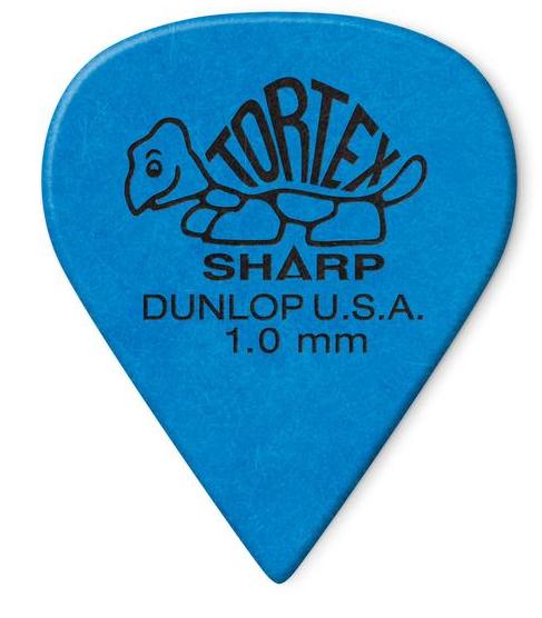 Dunlop Tortex Sharp Picks Player's Pack 1.00mm Bild 1