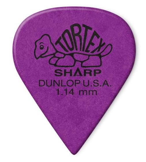 Dunlop Tortex Sharp Picks Player's Pack 1.14mm Bild 1
