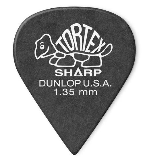 Dunlop Tortex Sharp Picks Player's Pack 1.35mm Bild 1