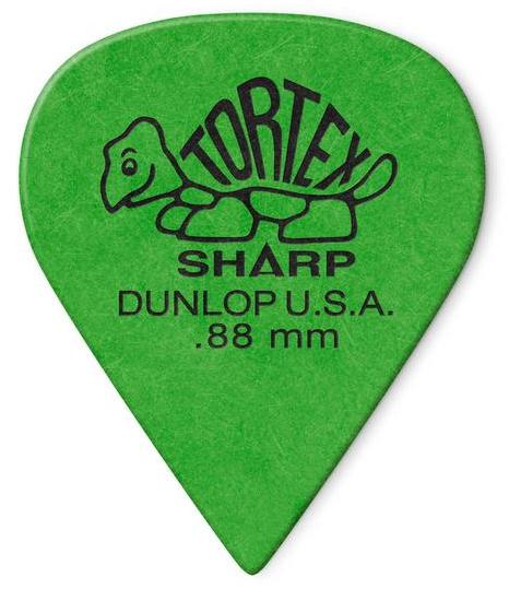 Dunlop Tortex Sharp Picks Player's Pack 0.88mm Bild 1