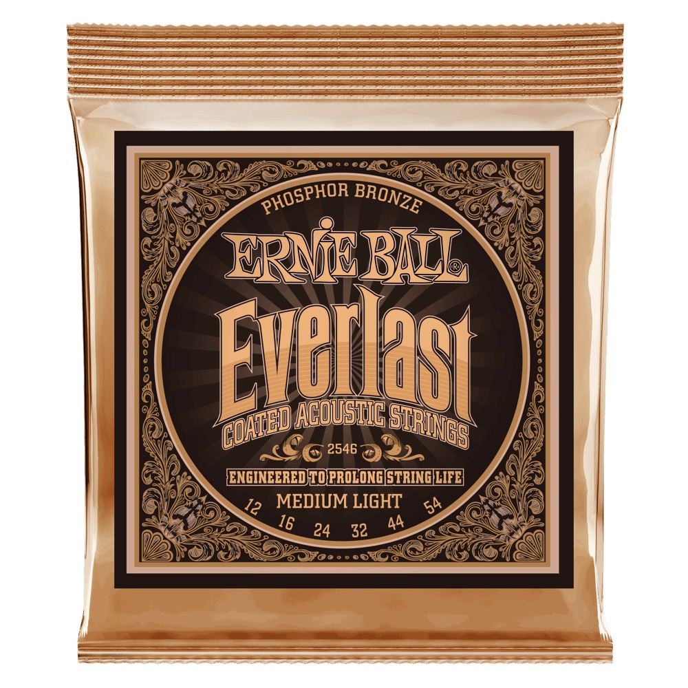 Ernie Ball Everlast Coatet Phosphor Bronze 012 - 054 fr Westerngitarre Bild 1