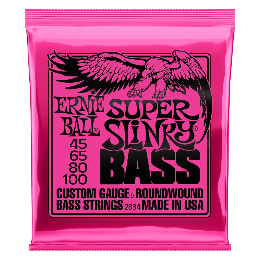 Ernie Ball Super Slinky 4-saitig E-Bass Bild 1