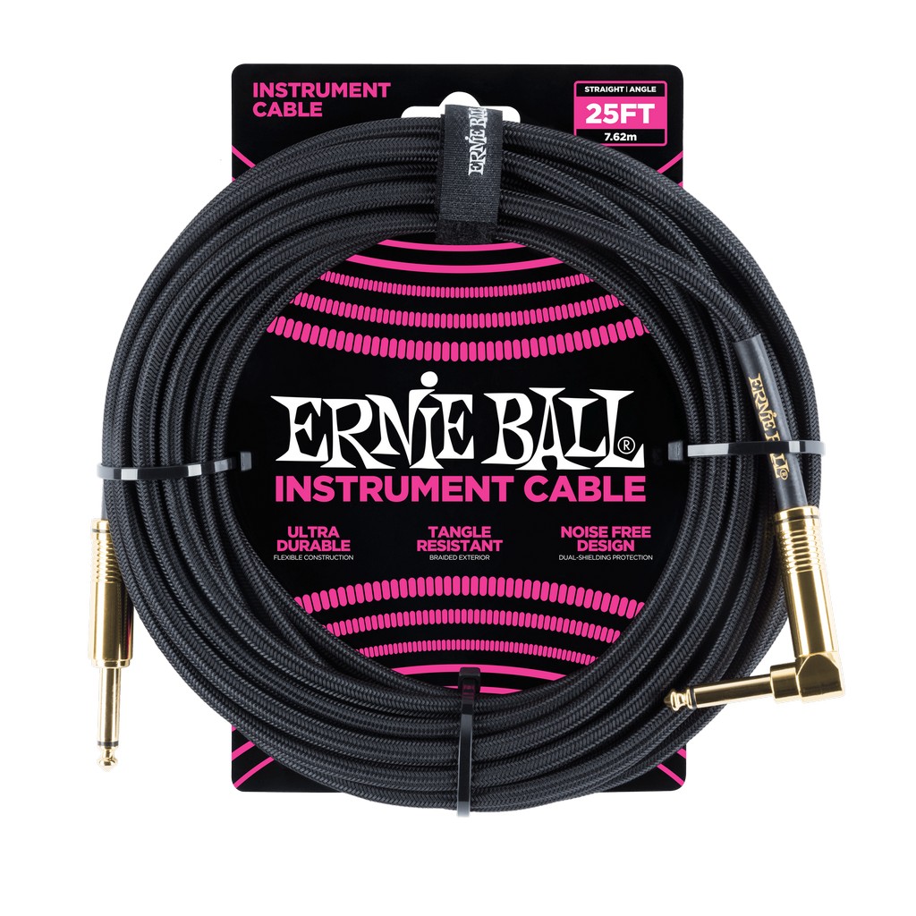 Ernie Ball Instrumentenkabel Schwarz Bild 1