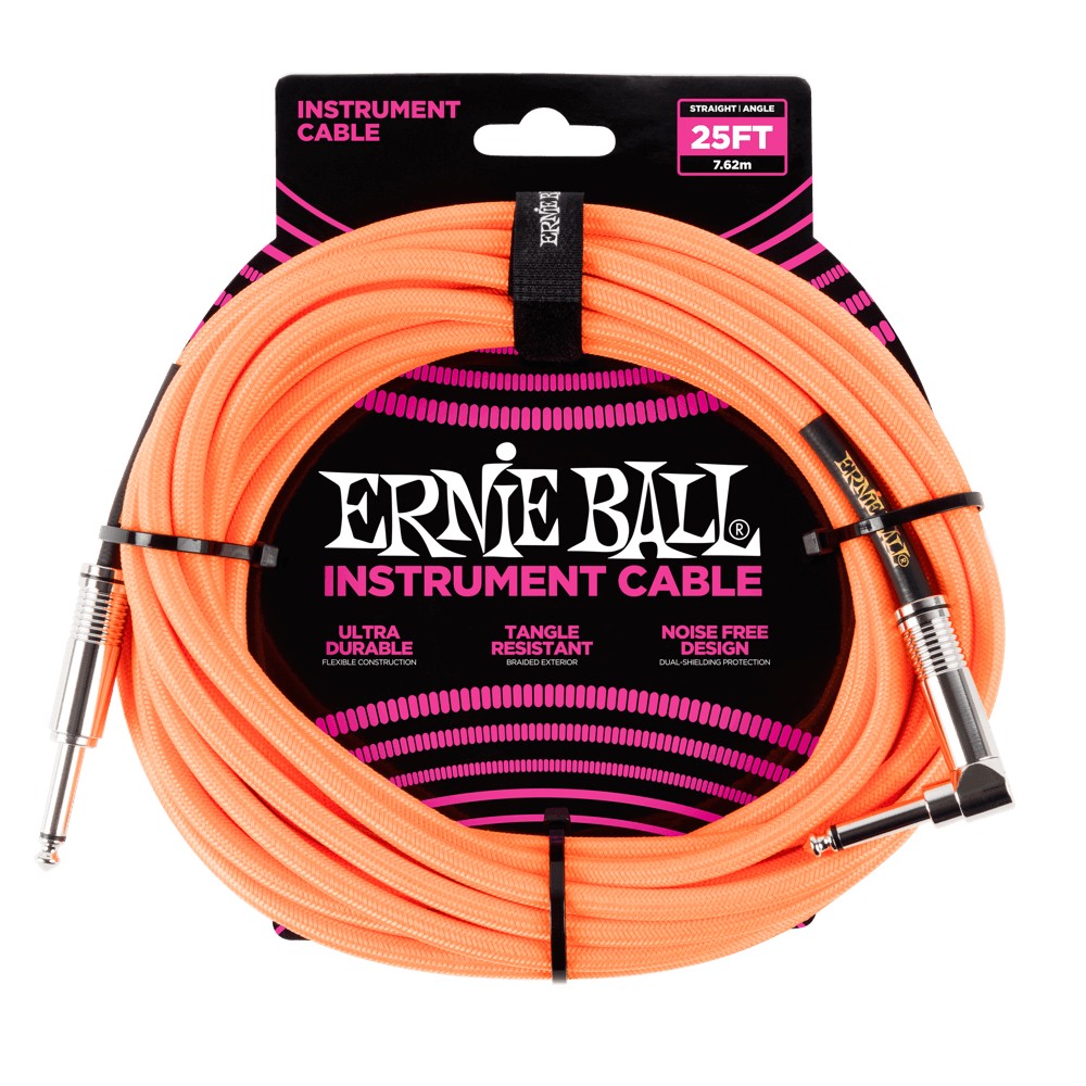 Ernie Ball Instrumentenkabel Neonorange Bild 1