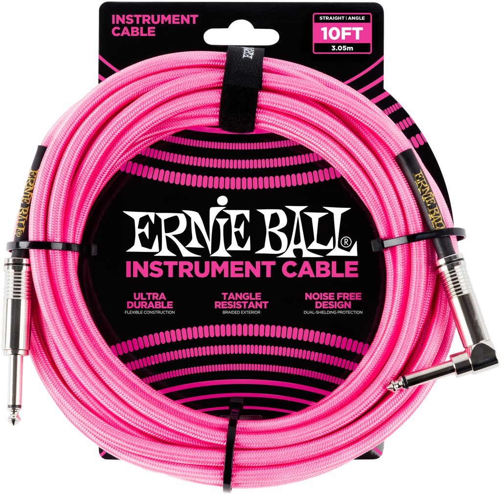 Ernie Ball Instrumentenkabel Neonpink Bild 1