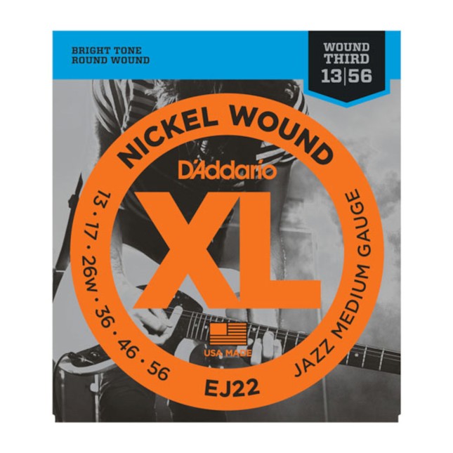 D'Addario EJ22 Nickel Wound, Jazz Medium, 13-56 Bild 1