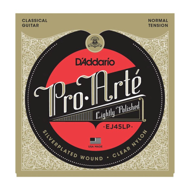 D'Addario EJ 45 LP Medium - Lightly Polished Silver Bild 1