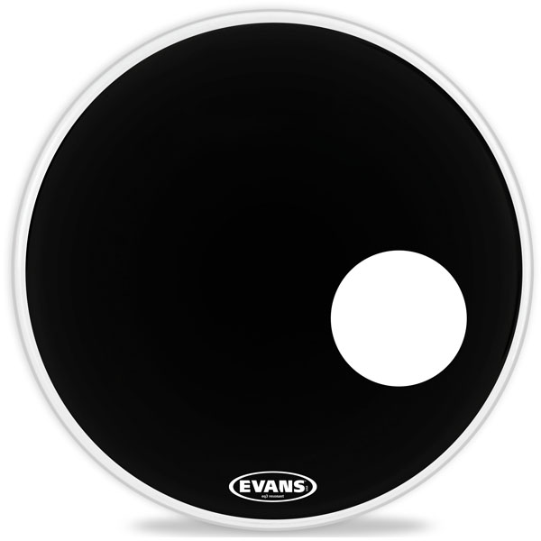 Evans Schlagzeugfell 22 EQ3 Black Resonanzfell Bild 1