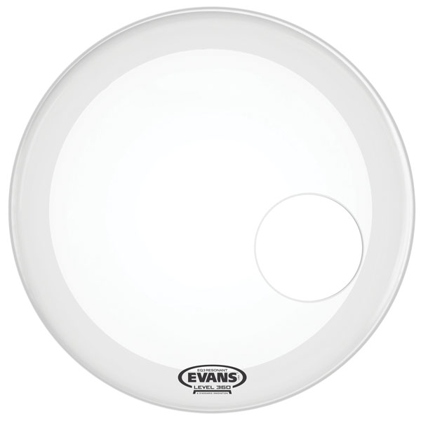 Evans Schlagzeugfell 20 EQ3 Smooth White Resonanzfell Bild 1