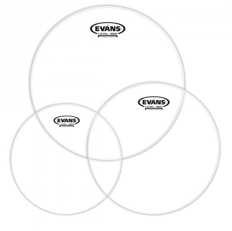 Evans Schlagzeugfell Set ETP-G1CLR-F 10/12/14 Bild 1