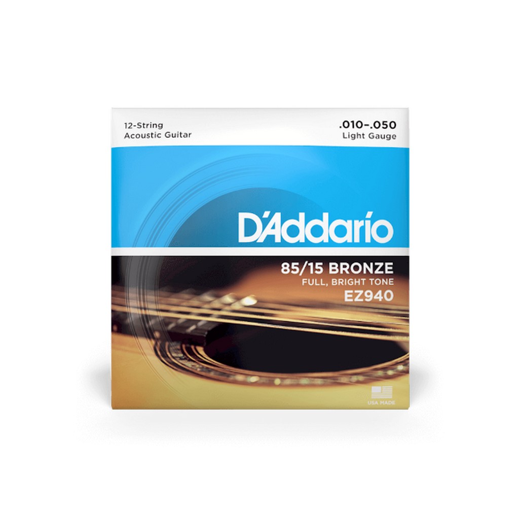 D'Addario EZ 940 Great American Bronze 85/15 12-Saiter Bild 1