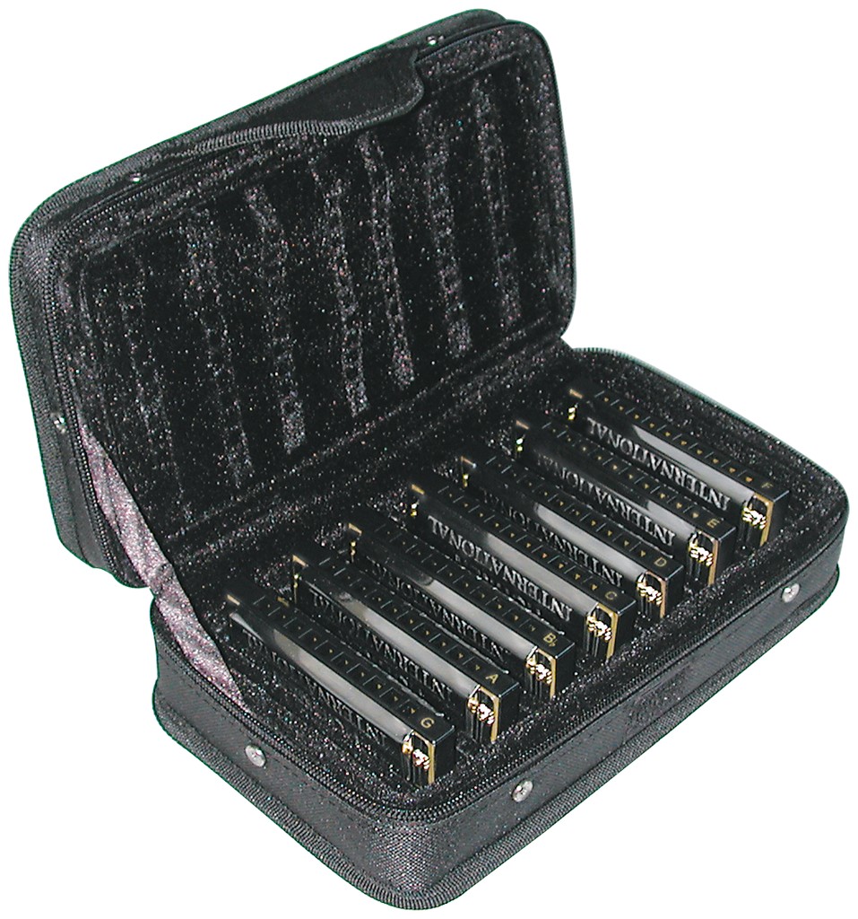 HOHNER Mundharmonika, Blues Harp, C/D/E/F/G/A/Bb, 7er-Set Bild 1