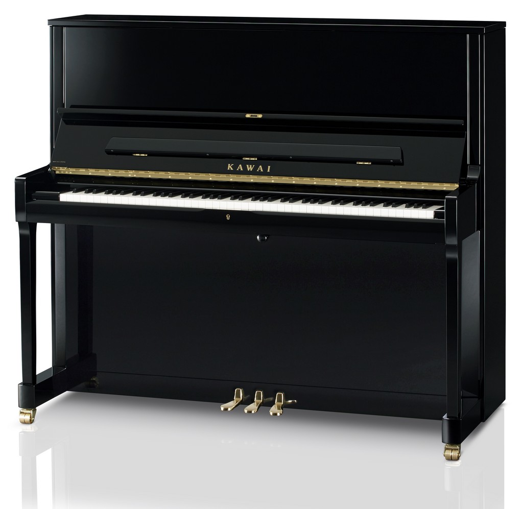 Kawai Klavier K 500 E/P Aures-2 Schwarz Hochglanz Bild 1