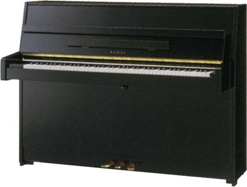 Kawai Klavier K 15E E/P Schwarz Hochglanz Bild 1