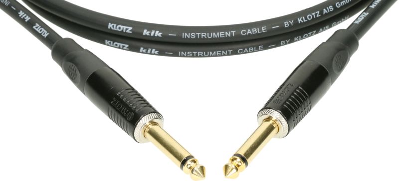 Klotz Instrumentenkabel KIK 9 Meter Gold Bild 1