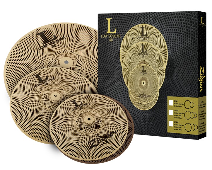 Zildjian L-80 Beckenset Low Volume Serie 348 Bild 1