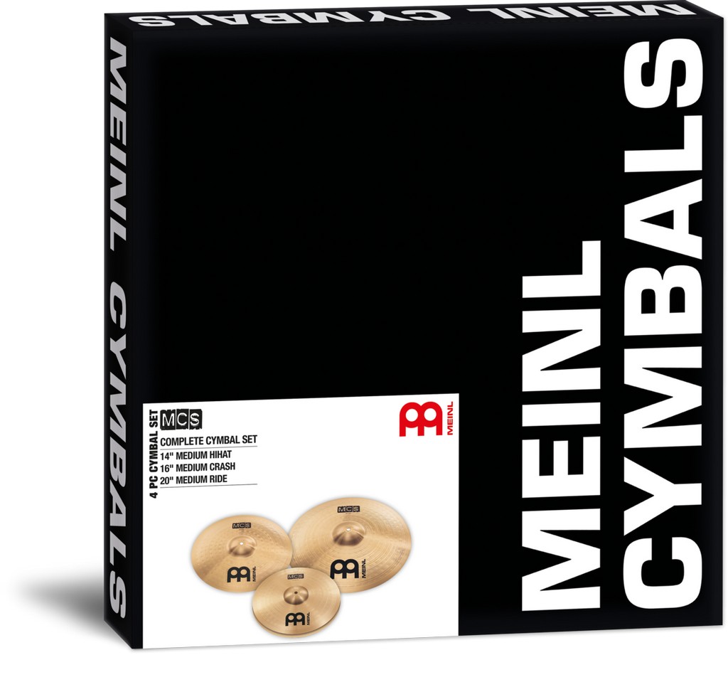 MEINL Cymbal MCS Becken Set 14/16/20 Bild 1