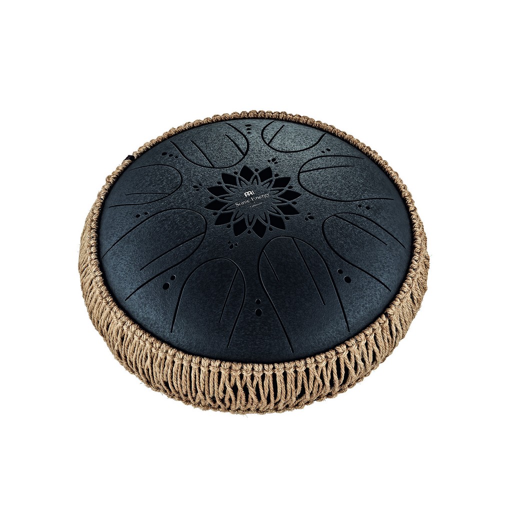 MEINL Sonic Energy Medium Octave Steel Tongue Drum, Schwarz Bild 1