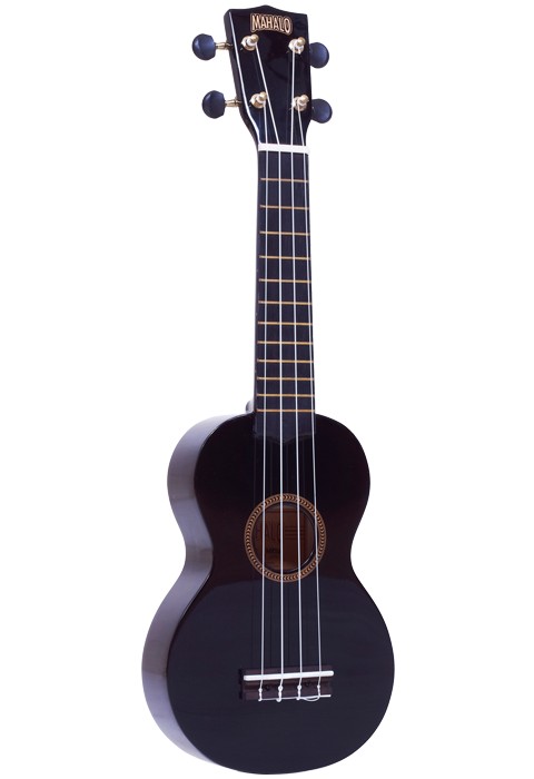 Mahalo / Korala Sopran Ukulele Schwarz Bild 1