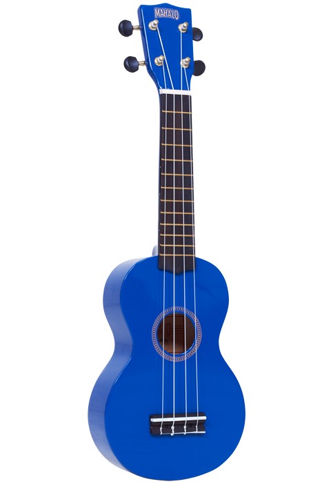 Mahalo / Korala Sopran Ukulele Blau Bild 1