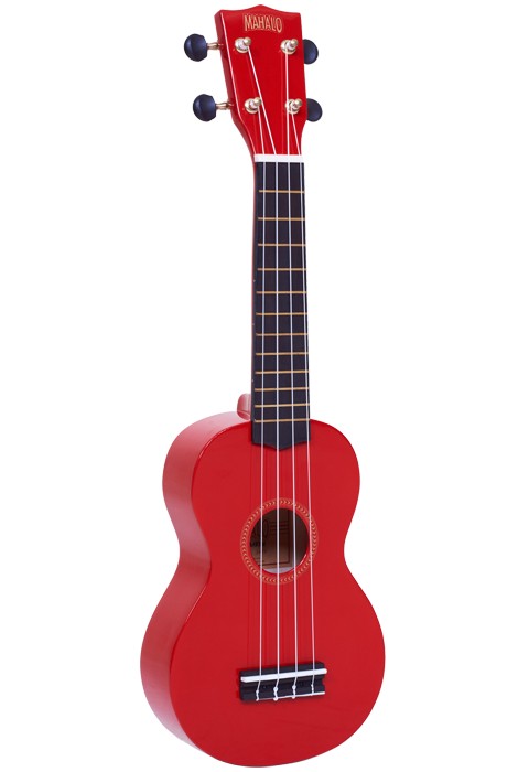 Mahalo / Korala Sopran Ukulele Rot Bild 1