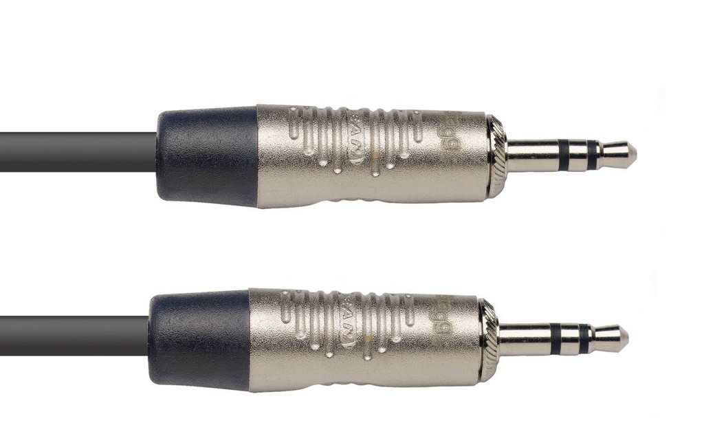 STAGG Audiokabel Miniklinke/Miniklinke (m/m) Stereo 3m Bild 1