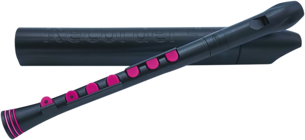 NUVO recorder+, schwarz-pink, barock Bild 1