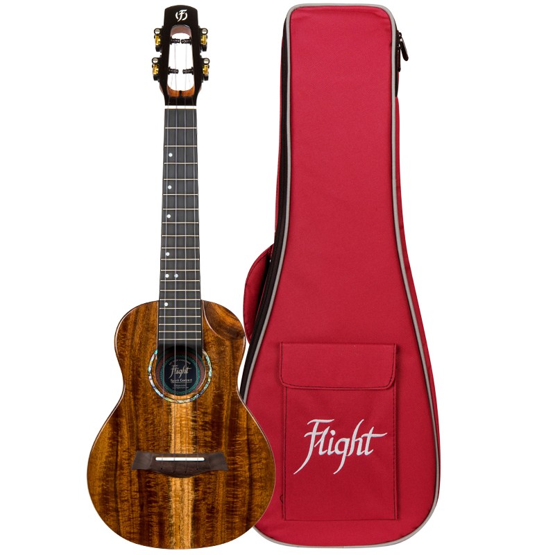 Flight Concert Ukulele Spirit EQ-A Vollmassiv Bild 1