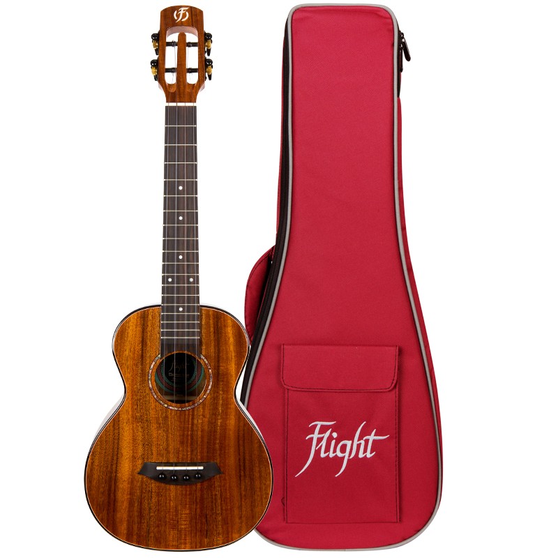 Flight Tenor Ukulele Phantom EQ-A Acacia Vollmassiv Bild 1