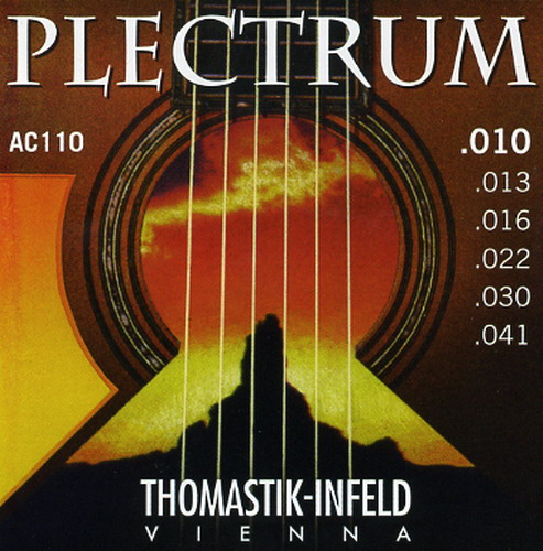 Thomastik Plectrum AC110 Extra Light Bronze Bild 1