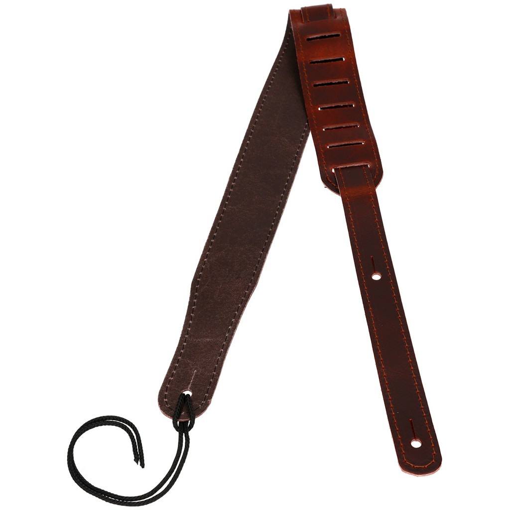 Flight Ukulelen Gurt S54 Leder Braun Bild 1