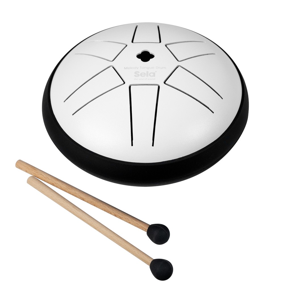 SELA Melody Tongue Drum 5,5 B5 White Bild 1