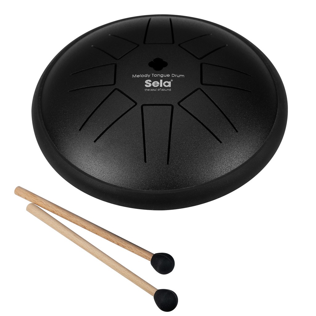 SELA Melody Tongue Drum 6 C Major Black Bild 1