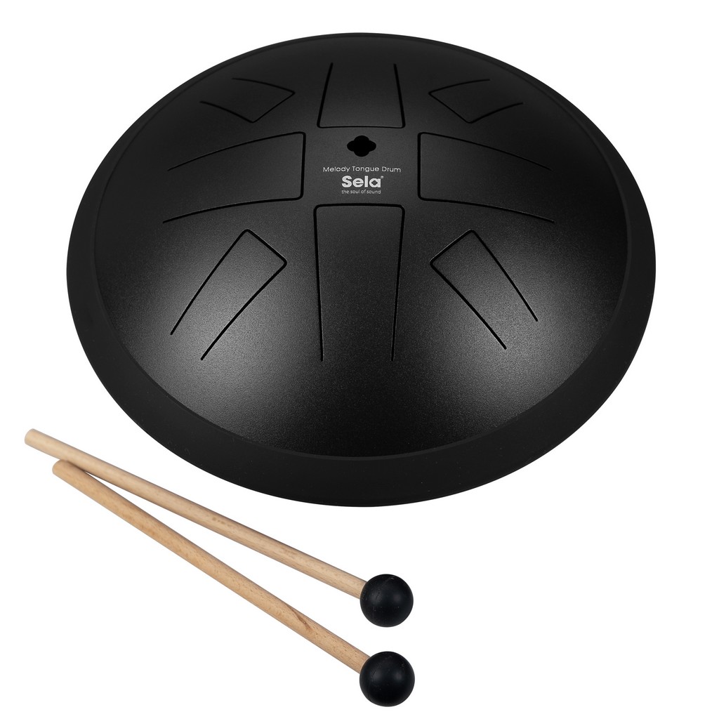 SELA Melody Tongue Drum 10 A Hirajoshi Black Bild 1