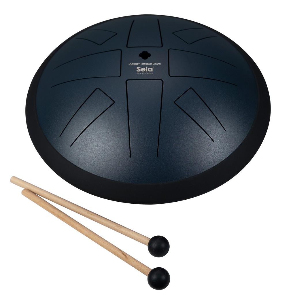 SELA Melody Tongue Drum 10 D Akebono Navy Blue Bild 1