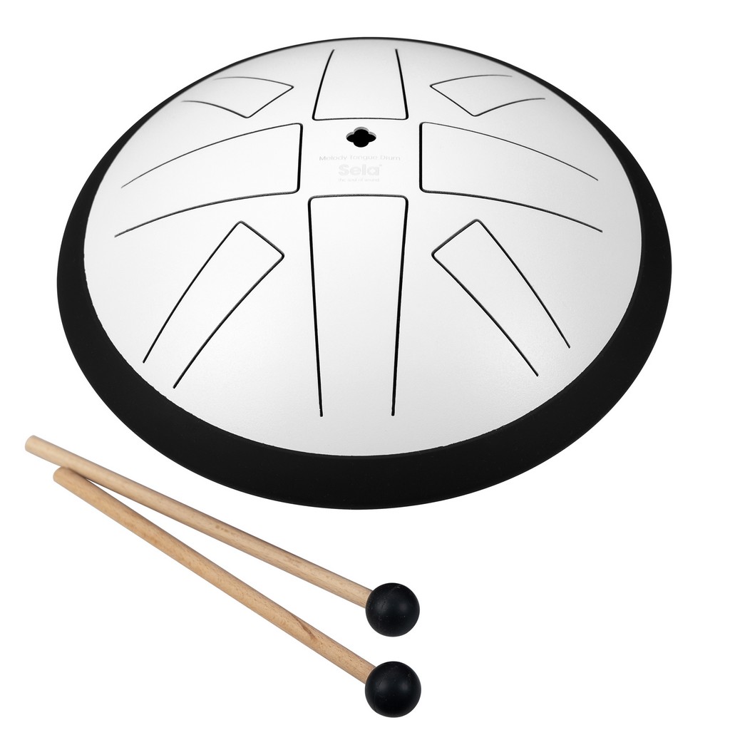 SELA Melody Tongue Drum 10 C Major White Bild 1