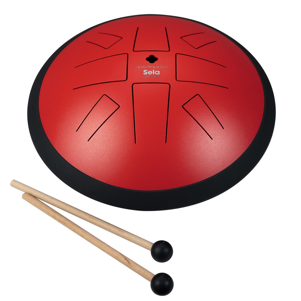 SELA Melody Tongue Drum 10 C Pygmy Red Bild 1