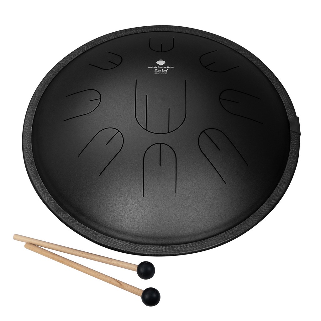 SELA Melody Tongue Drum 14 D Kurd Black Bild 1