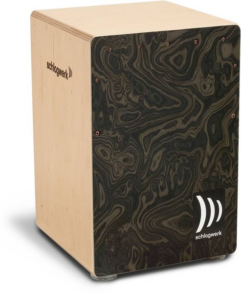 Schlagwerk Cajon de la Peru CP 4006 Night Burl medium Bild 1