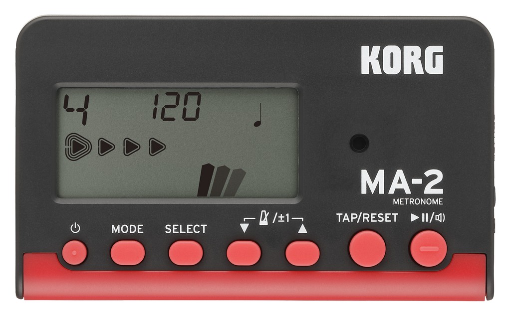 Korg MA 2 Metronom Schwarz/Rot Bild 1