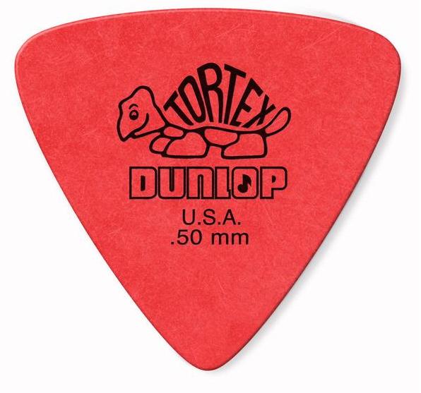Dunlop Tortex Triangle Picks Player's Pack 0.50mm Bild 1